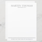 書モダン道シンプルタイポグラフィプロフェッショナル (正面/裏面)