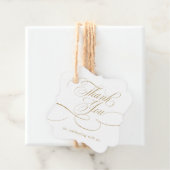 書モダン道タイムレス金ゴールドありがとう フェイバータグ (インサイチュ)