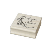 書モダン道フローラ結婚の ラバースタンプ (スタンプ)