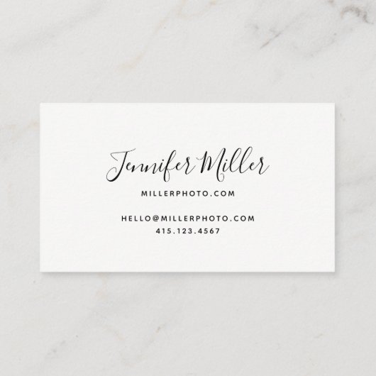 書モダン道ホットピンク水色 |ビジネス 名刺 (裏面)