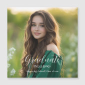 書モダン道光卒業磁石 (正面)