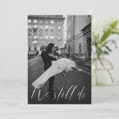 書モダン道写真まだ誓の更新 招待状 (スタンド正面)