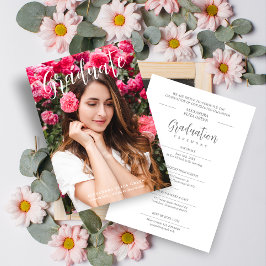 書モダン道写真ミニマファンシーリスト 招待状