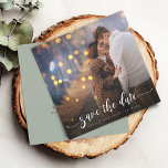 書モダン道写真結婚の セーブザデート<br><div class="desc">シッモダンシュの尾と写真のお気に入りの発表結婚の書は日付を保存する。</div>
