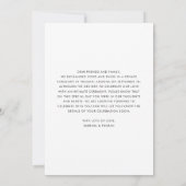 書モダン道台本の落書き写真 案内状 (裏面)