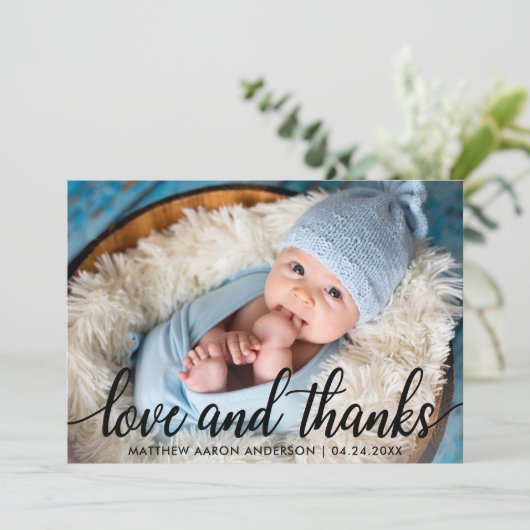 書モダン道新生児愛とカー感謝していド 案内状 (スタンド正面)