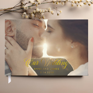 書モダン道結婚の写真 ゲストブック