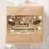 書モダン道蜂蜜枝jarラベル ラベル (インサイチュ)