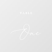 書モダン道表1表番号 ウィンドウサイン (シート)