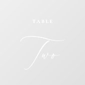 書モダン道表2表番号 ウィンドウサイン (シート)