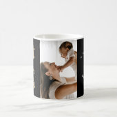 書モダン道金ゴールドフェイク最高の母Ever コーヒーマグカップ (中央)