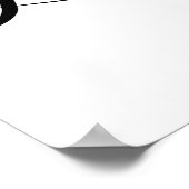 書モダン道 |ゲストブック結婚のサインサイト ポスター (角)