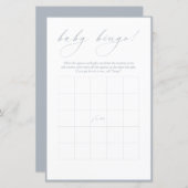 書モダン道 |ベビービンゴダスティブルー (正面/裏面)