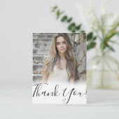 書モダン道 | 写真の卒業式 ポストカード (スタンド正面)