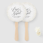 書モダン道「愛は甘いパーソナライズされた」 ハンドファン