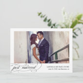 書モダン道 | 結婚発表 招待状 (スタンド正面)