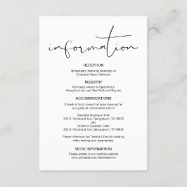 書モダン道、結婚詳細、情報 エンクロージャーカード