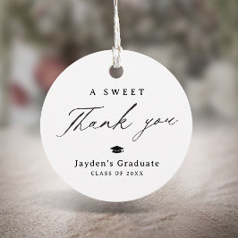 書モダン道A甘い卒業 フェイバータグ