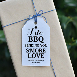 書モダン道i do bbqブライダルシャワー ギフトタグ