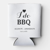 書モダン道i do bbqブライダルシャワー 缶クーラー (正面)