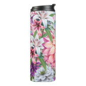 書モノグラムの道花好モダンき タンブラー (回転左)