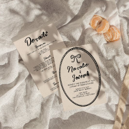 書ヴィンテージのモダンおもしろいを結婚手に入れる 招待状