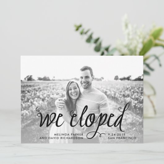 書予測できな道 | 我々は写真の発表を逃れた 案内状 (スタンド正面)