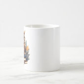 書付きフクロウ コーヒーマグカップ (中央)