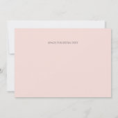 書伝統的道写真結婚の セーブザデート (裏面)