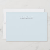 書伝統的道写真結婚の セーブザデート (裏面)