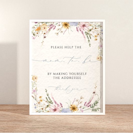 書住所ベビーシャワー住所 ポスター