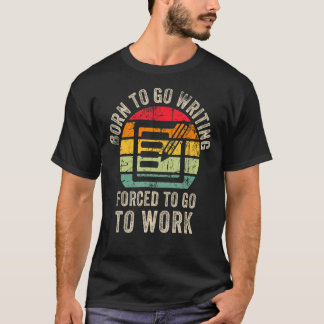 書作家カッコいいのグラフィッ書クの男書人が集まる Tシャツ
