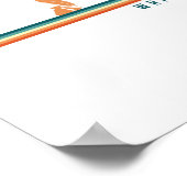 書作家書レトロ ポスター (角)