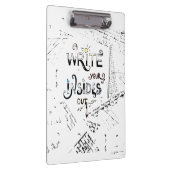 書出ろ!作家のやる気を起こさせるモットー クリップボード (右)