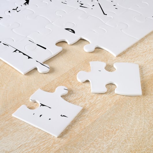 書出ろ!作家のやる気を起こさせるモットー ジグソーパズル (側面)