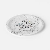 書出ろ!作家のやる気を起こさせるモットー ペーパープレート (アングル)