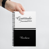 書名と年の感謝の日誌のスクリプト ノートブック