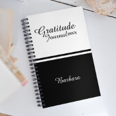 書名と年の感謝の日誌のスクリプト ノートブック