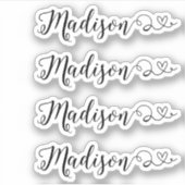 書名ステッカー4セット シール (正面)