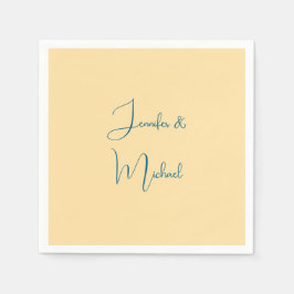 書名プレーンエレガントベージュシンプルカラー スタンダードカクテルナプキン