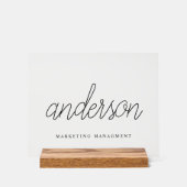 書名モダンアクリル アクリルサイン (正面)