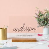 書名モダンアクリル アクリルサイン (ウェディング)