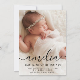 書名写真誕生のお知らせ 招待状