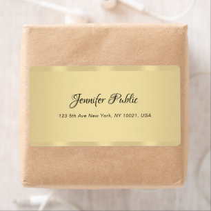 書名手モダン台本フェイク金ゴールド ラベル