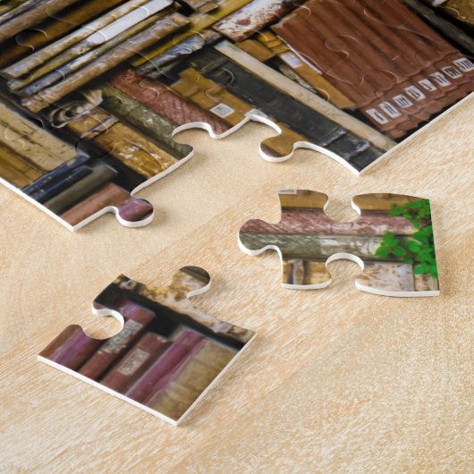 書壁だ ジグソーパズル (側面)