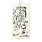 書店で女が尋ねる カーエアーフレッシュナー (左)