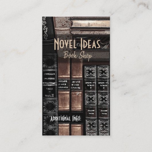 書店の名刺2 名刺 (正面)