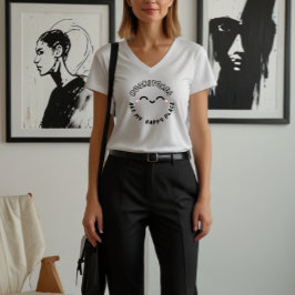 「書店は私の幸せな場所」かわいいデザイン Tシャツ