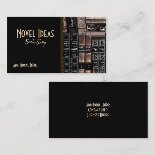書店名刺 名刺 (正面/裏面)