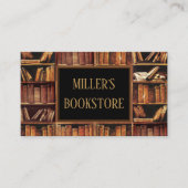 書店（カスタマイズ可能） 名刺 (正面)